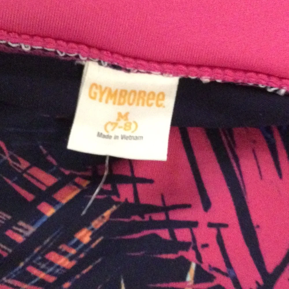 Gymboree Vibrant Tropical Print Skirt
